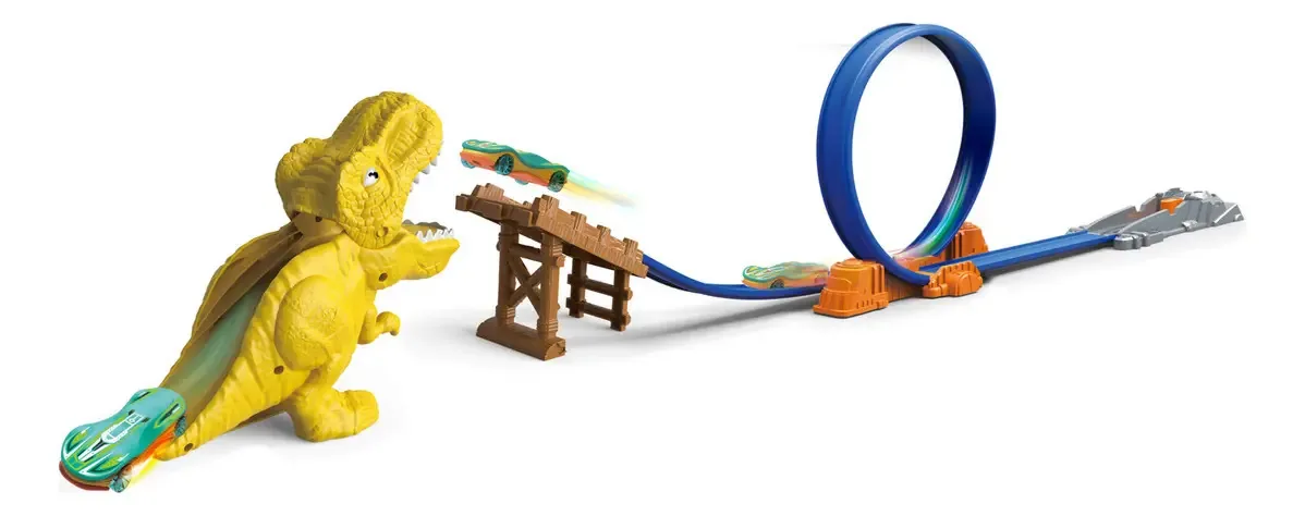 Car Launcher Dinosaur Car Track