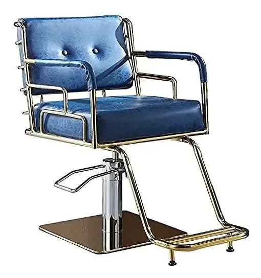 Cadeira de Salão Cadeira Hidráulica para Negócios ou Casa, Cadeira de Barbeiro Confortável Cadeira de Salão Cadeira de Barbeiro Cadeiras Hidráulicas de Barbeiro Cadeira de Salão Giratória de 360...