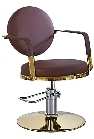 Cadeira Vintage de Salão Equipamento de Beleza Hidráulico, Cadeira de Barbeiro Estilo de Salão 360 Graus Giratória Rotativa Cabeleireiro Spa Equipamento de Salão de Beleza Hidráulico Capacidade...