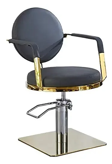Cadeira Vintage de Salão Equipamento de Beleza Hidráulico, Cadeira de Barbeiro Estilo de Salão 360 Graus Giratória Rotativa Cabeleireiro Spa Equipamento de Salão de Beleza Hidráulico Capacidade...