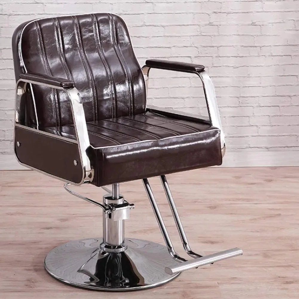 Cadeira de Salão Vintage, Equipamento de Beleza Hidráulico, Cadeira de Barbeiro Hidráulica Clássica, Salão, Spa, Barbear, Cabeleireiro (Capacidade Máxima de Carga 420 Libras) para Estilista (Cor:...