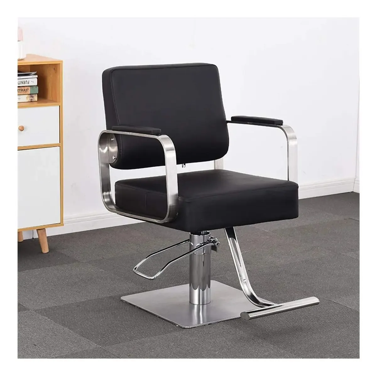 Cadeira de Salão Vintage, Equipamento de Beleza Hidráulico, Cadeira de Tatuagem, Beleza e Cuidados Pessoais, Cadeiras de Barbeiro, Cadeira de Barbeiro Hidráulica Reclinável Multiuso, Capa de...