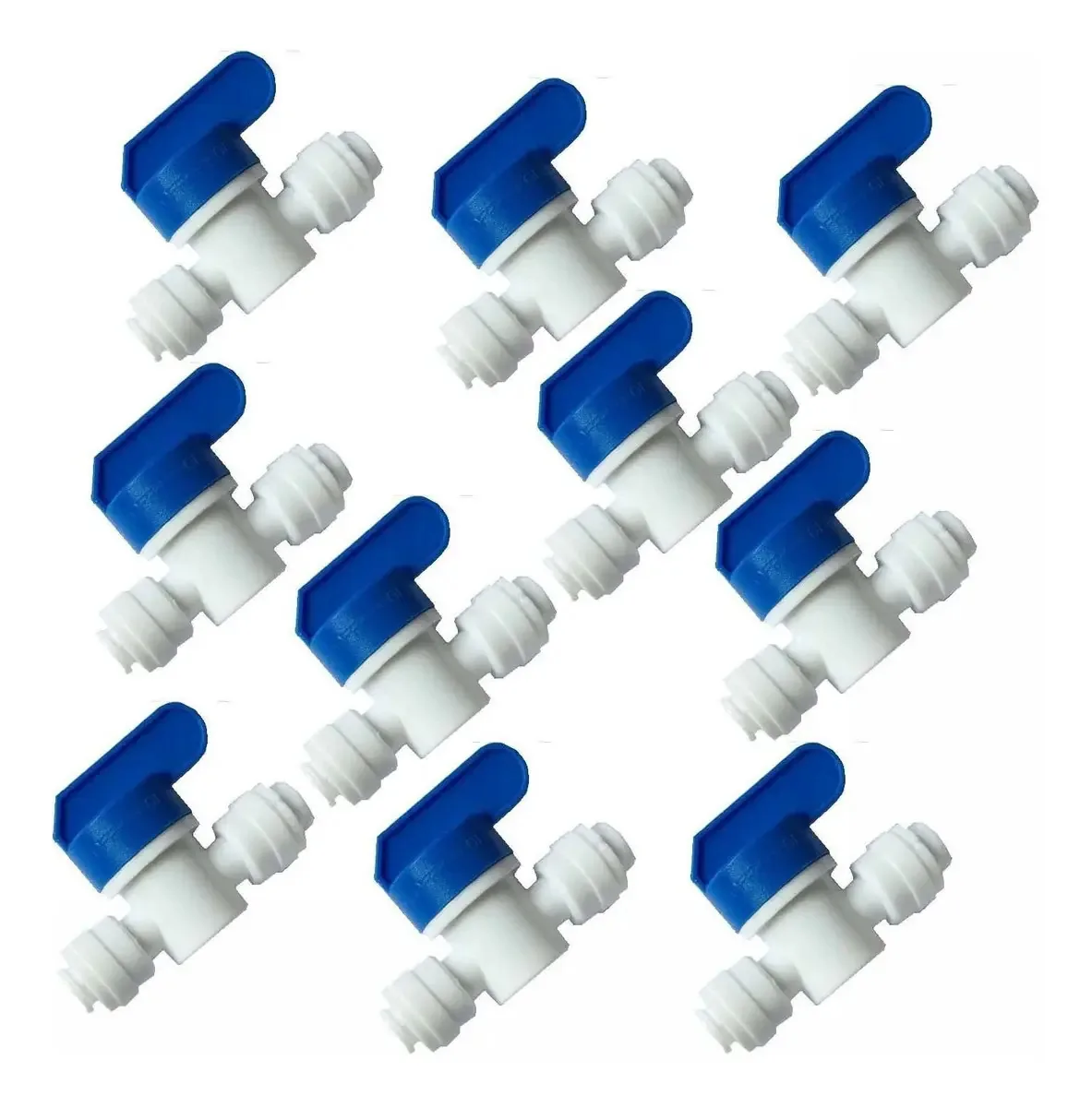 Válvula de esfera Malida com conector rápido de tubo 1/4