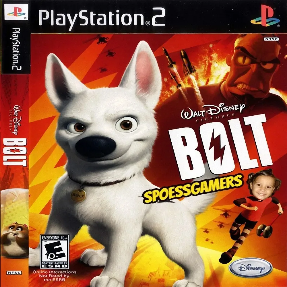 Bolt Ps2 ( O Super Cão ) P/ Playstation 2 Infantil