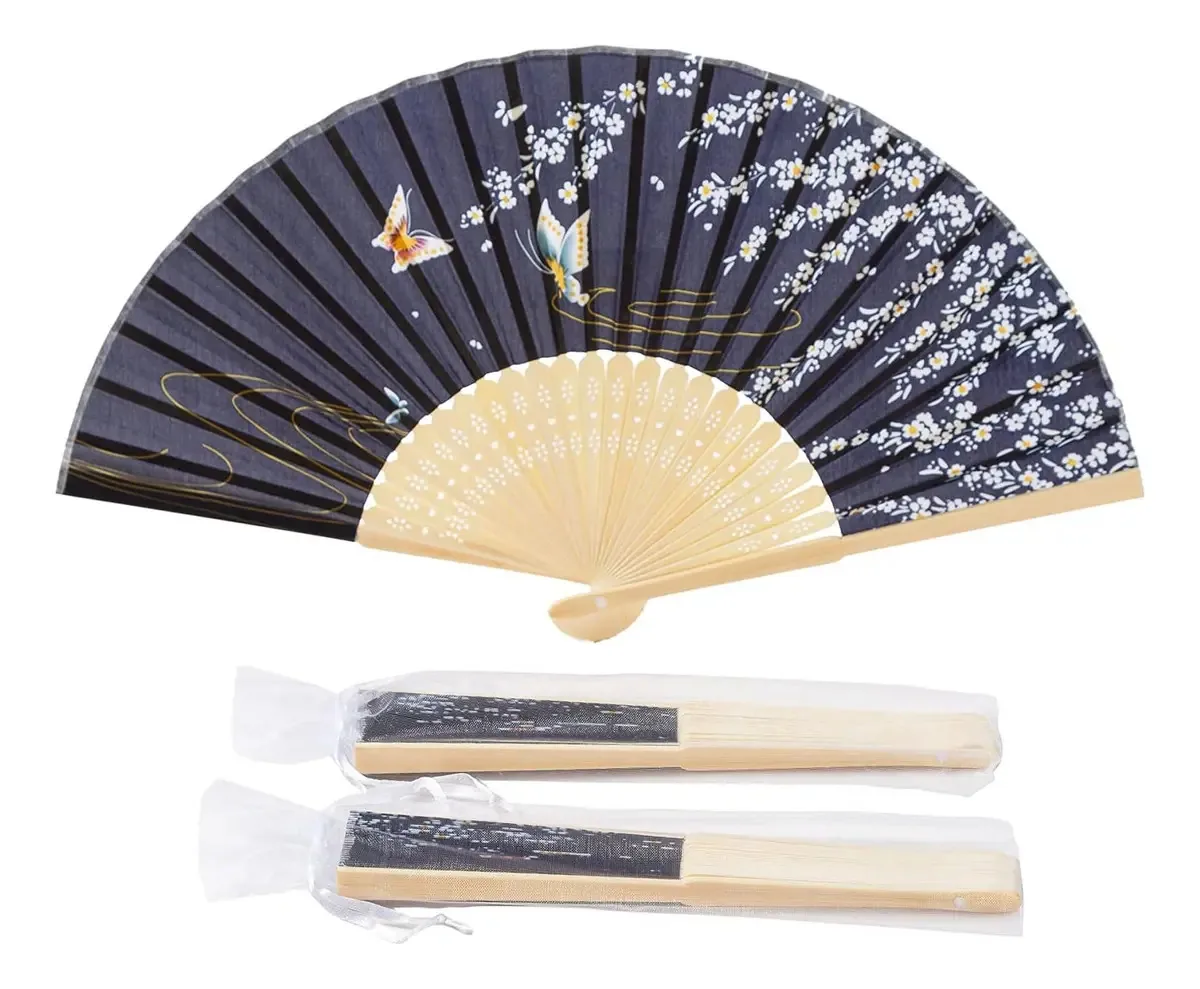Sepwedd 50pcs Black Cherry Blossom Pattern Imitation Filho D