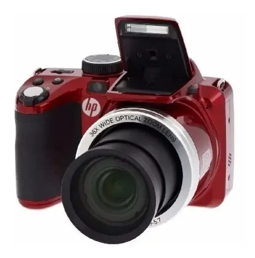 HP D3500 compacta avançada cor vermelho