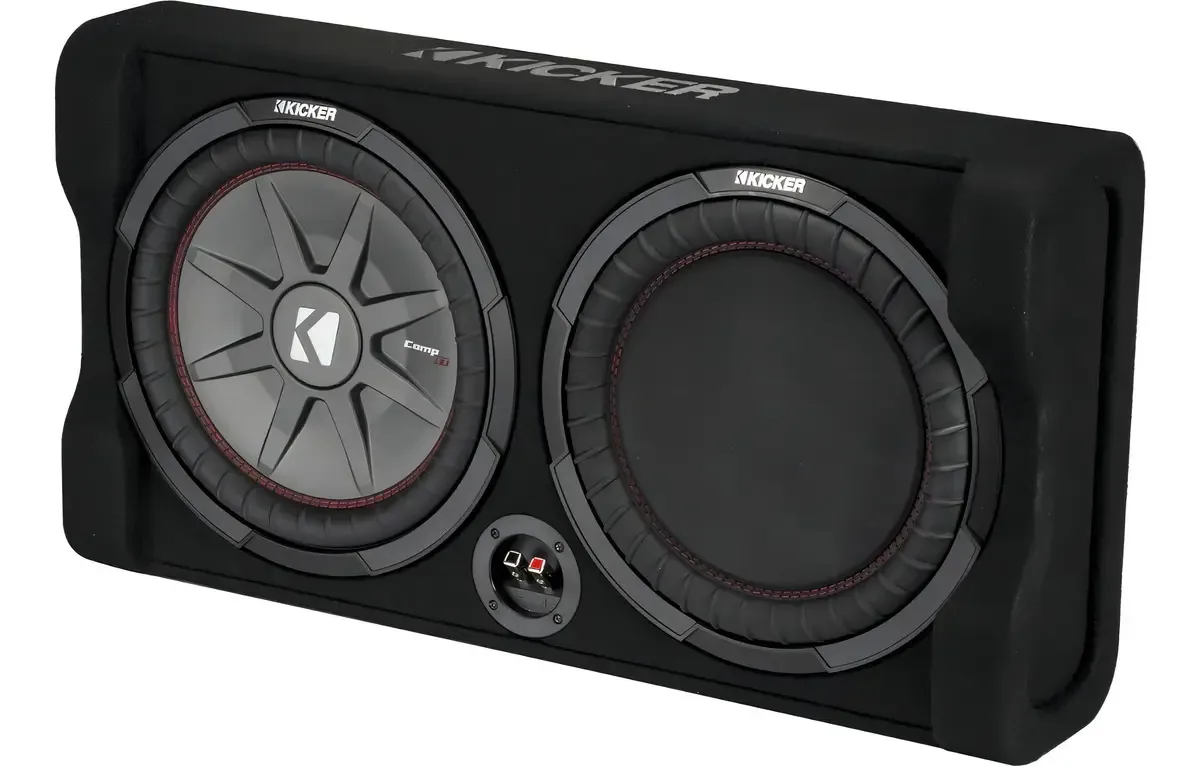 Subwoofer e gaveta planos Kicker 12 43cwrt122 + Reflex 1000w