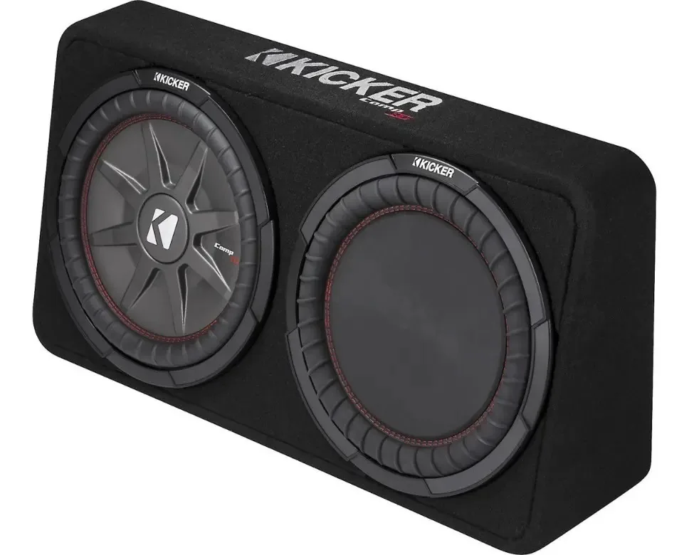 Subwoofer plano 12 Kicker And Drawer + Reflex 1000w 43cwrt122