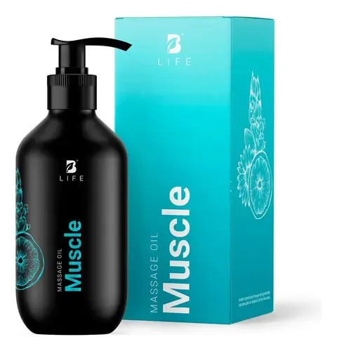 800 ml de óleos corporais para casais e músculos B Life