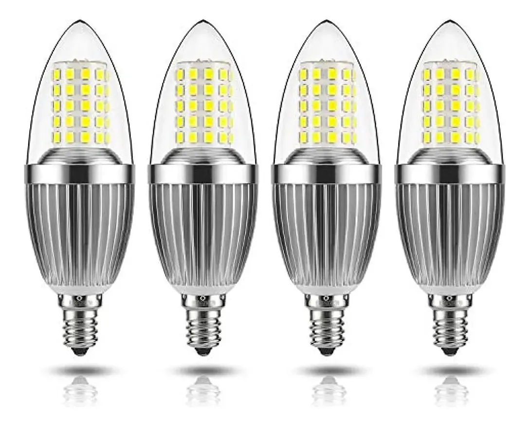 Lâmpada LED Gezee para candelabros Lâmpadas indestrutíveis
