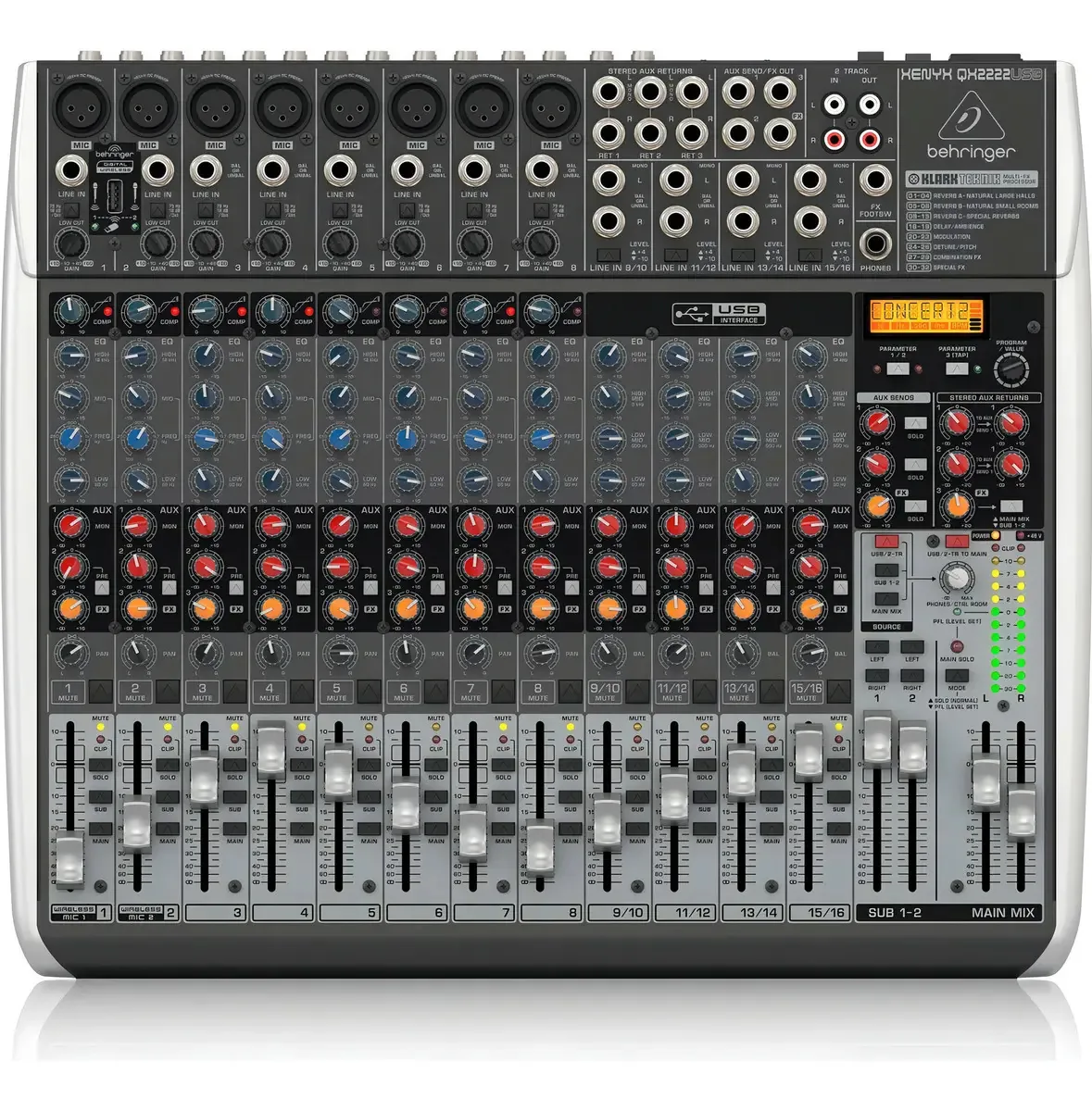 Mixer Behringer Qx2222usb