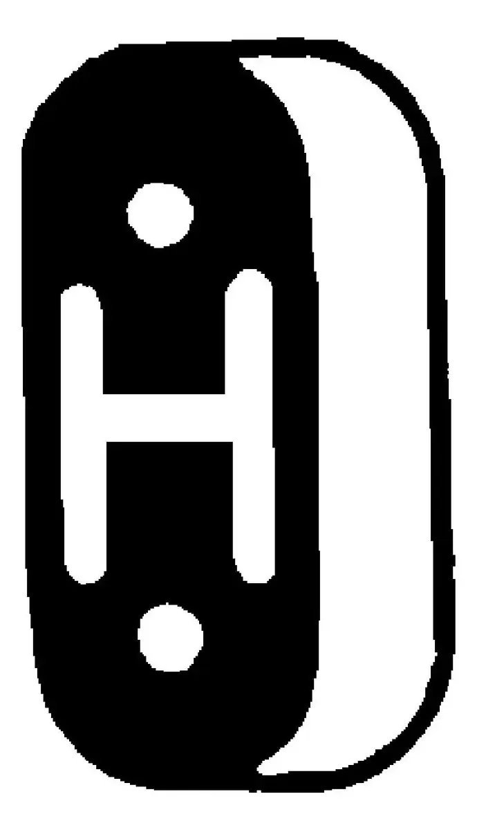 Suporte para sistema de escape Ansa Hw8066