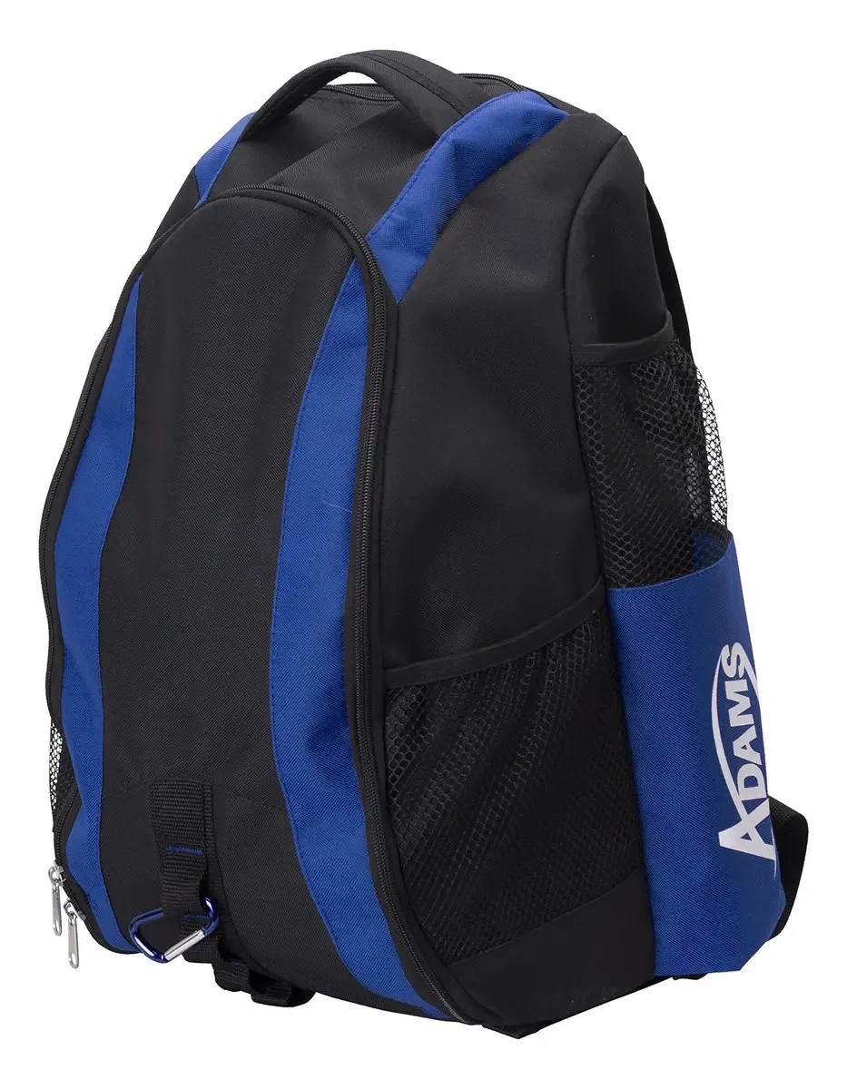Mochila Adams Baseball Bat, preta/roxa