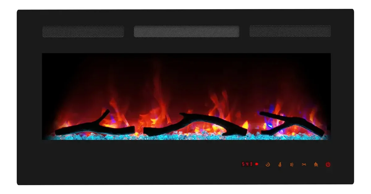 Cheerway Lareira Elétrica 36" Branca