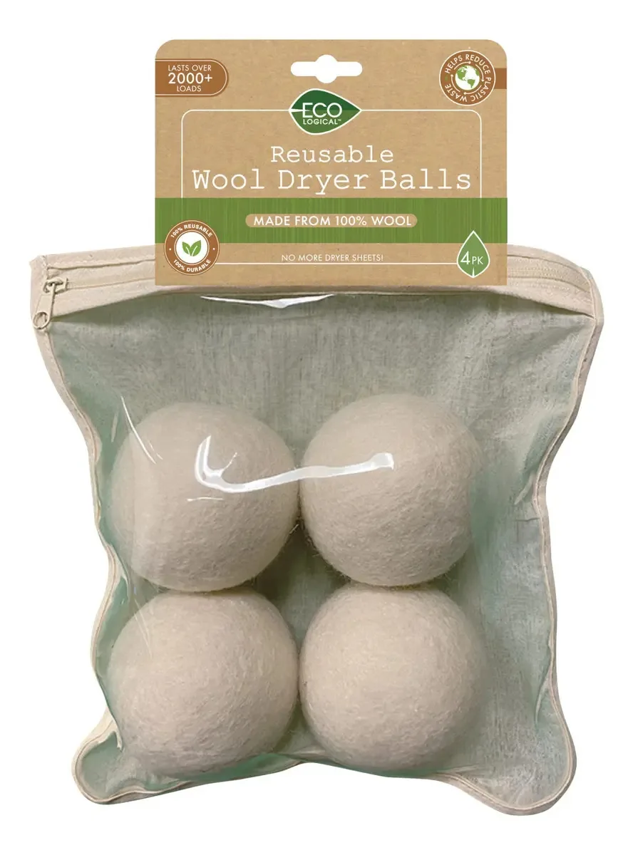 Bolas Secagem De Lã Ecológicas Reutilizáveis Para Roupas