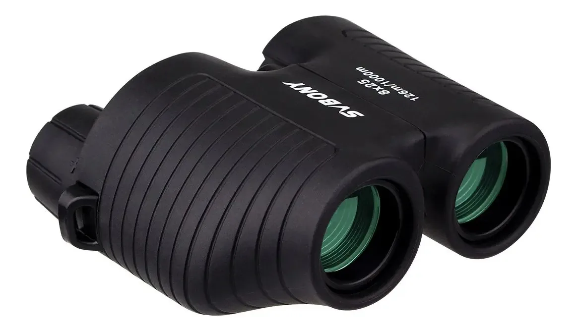 Binóculos Svbony Sv10 8 X 25 para adultos, Binóculos D. Cor verde