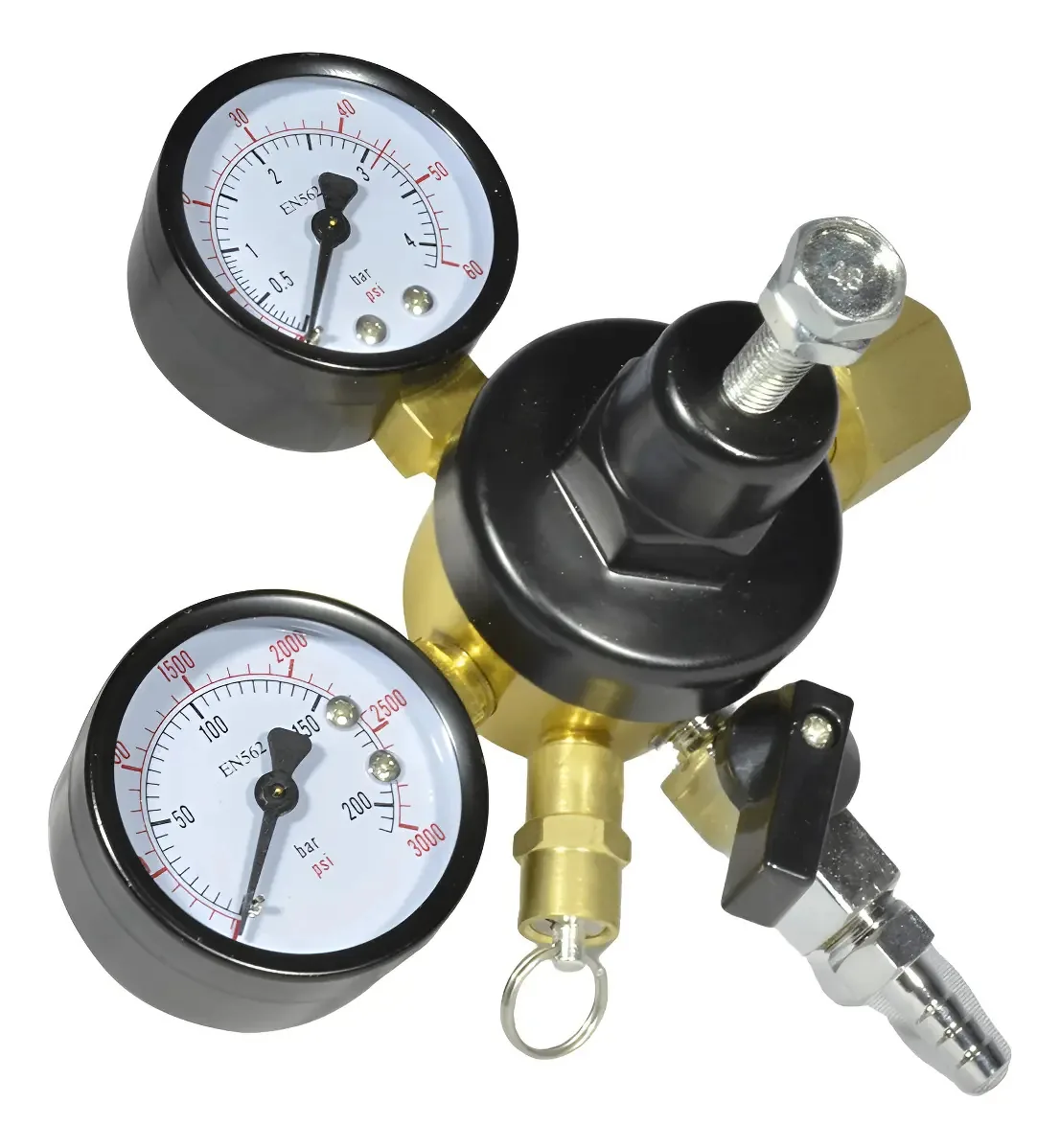 Regulador Pressão Co2 1 Via Chopp E Cerveja Artesanal