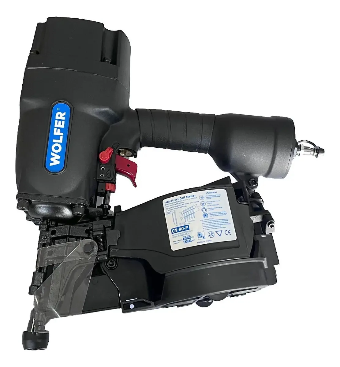 Pregador de paletes pneumático Wolfer Cn90 Professional Roll