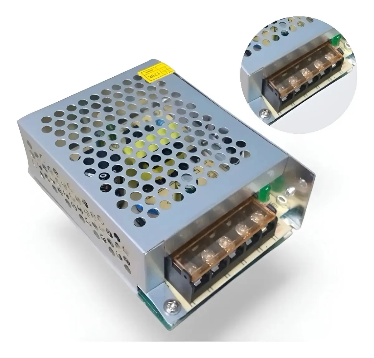 Fonte de alimentação de metal 12V 5A