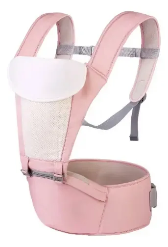 Mochila multifuncional com lenço de bebê canguru rosa Dakota