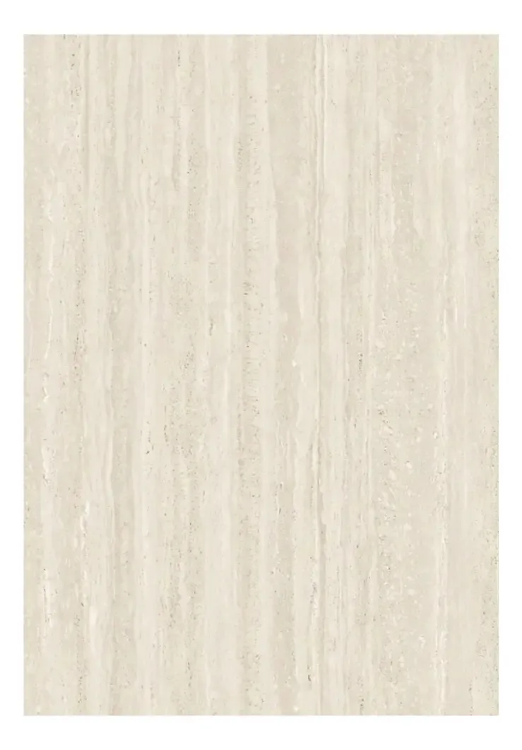 Pedra sinterizada de porcelana 2,70 m x 1,20 m x 9 mm Cor de baunilha fosca