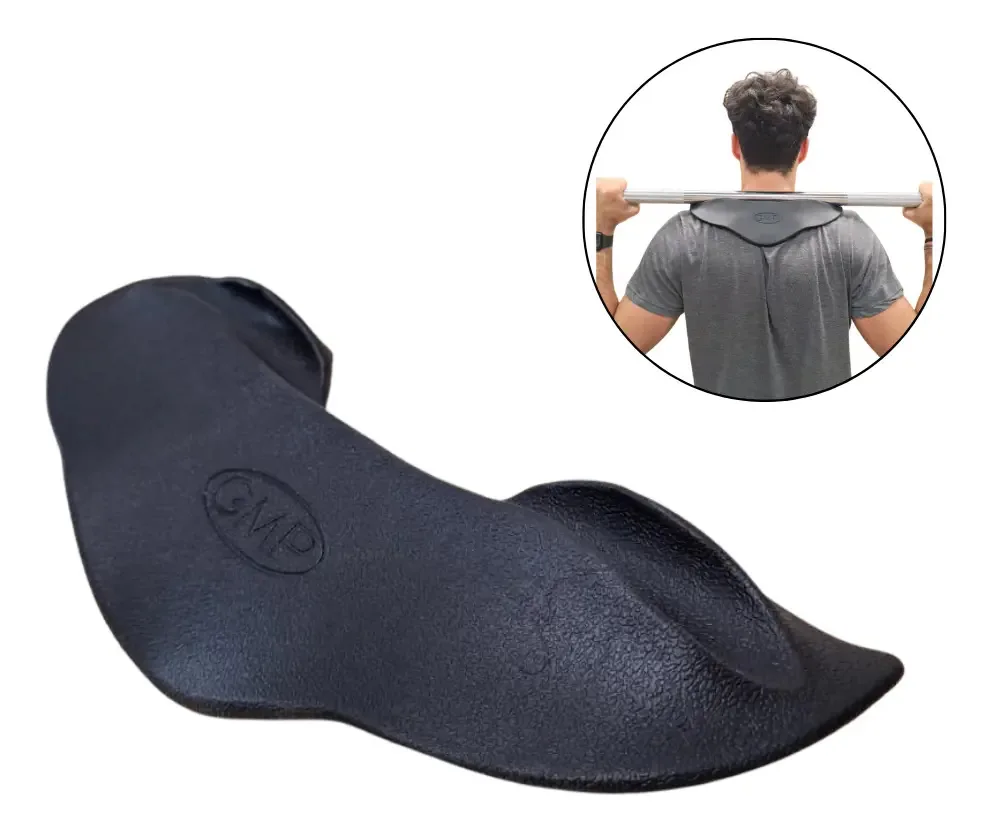 Almofada de Proteção Cervical para Exercícios com Barra Preta