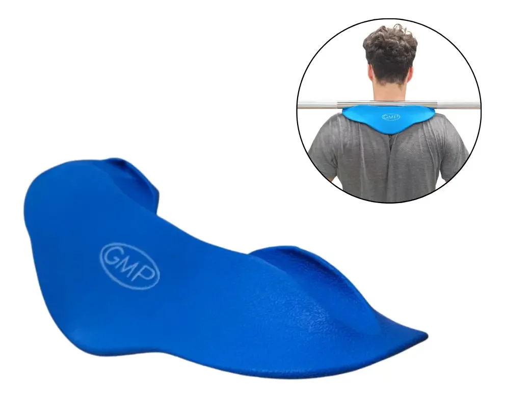 Almofada Para Proteção Cervical Em Exercícios De Barra Azul