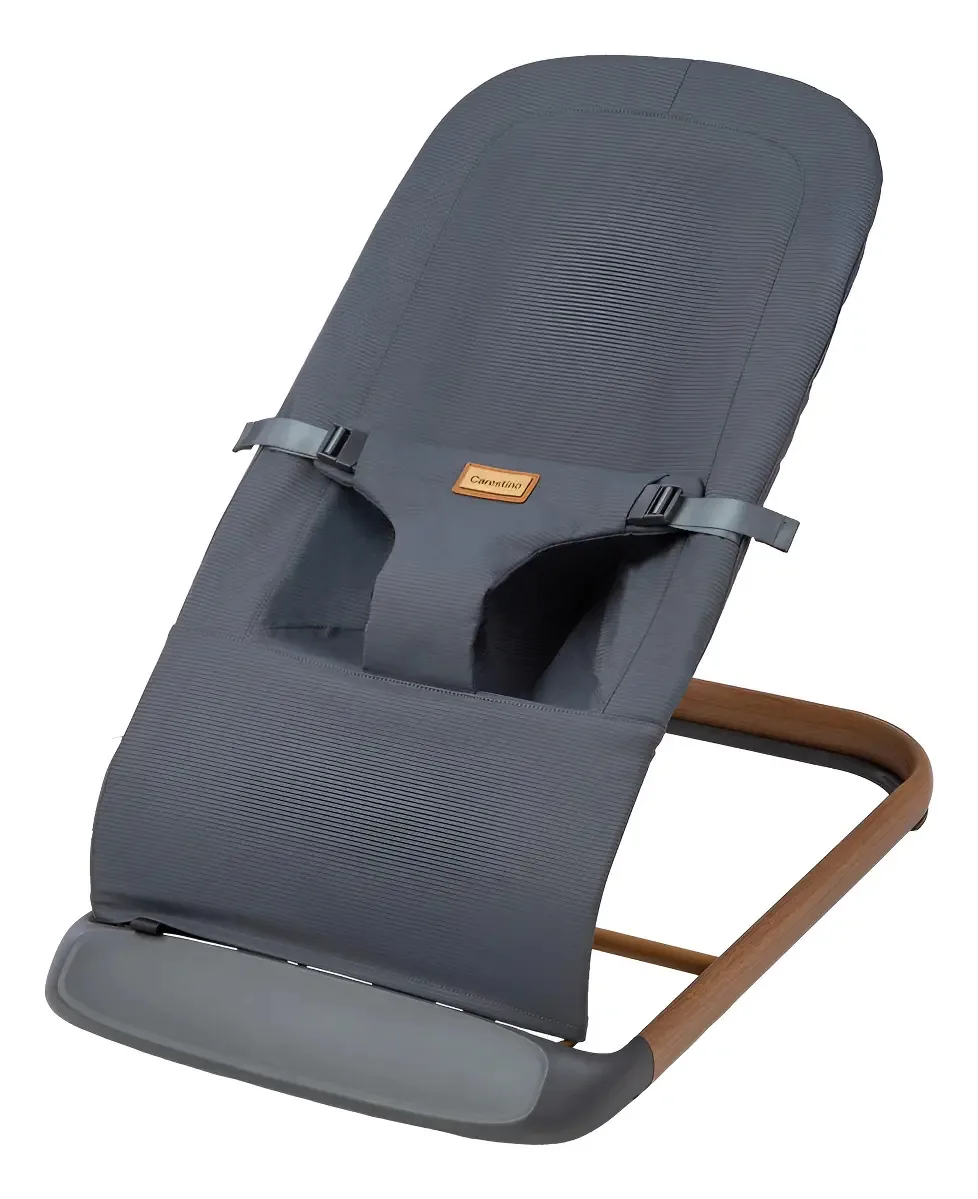 Cadeira de balanço Carestino Bouncy Wolf Grey