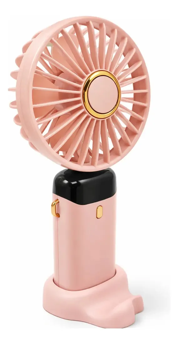 Ventilador de mesa portátil Ventiservice Pink Battery