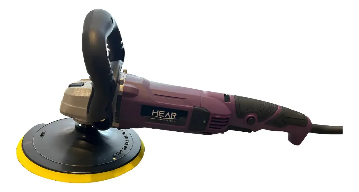 Polidor rotativo de violeta escuro variável de 1200 w, 180 mm, polidor, polidor, polidor