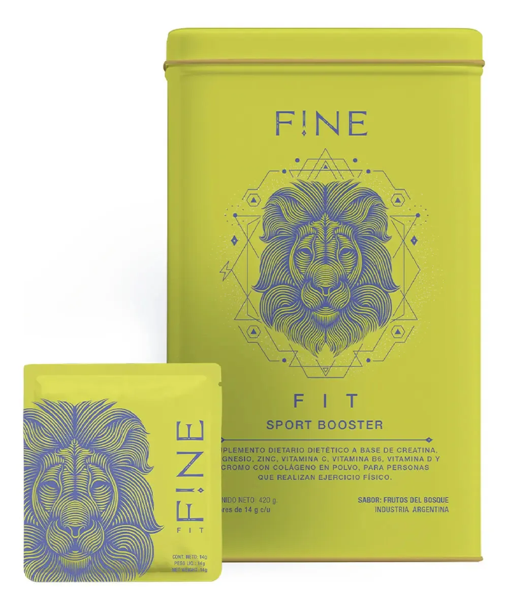 Colágeno de frutas da floresta Fine Fit
