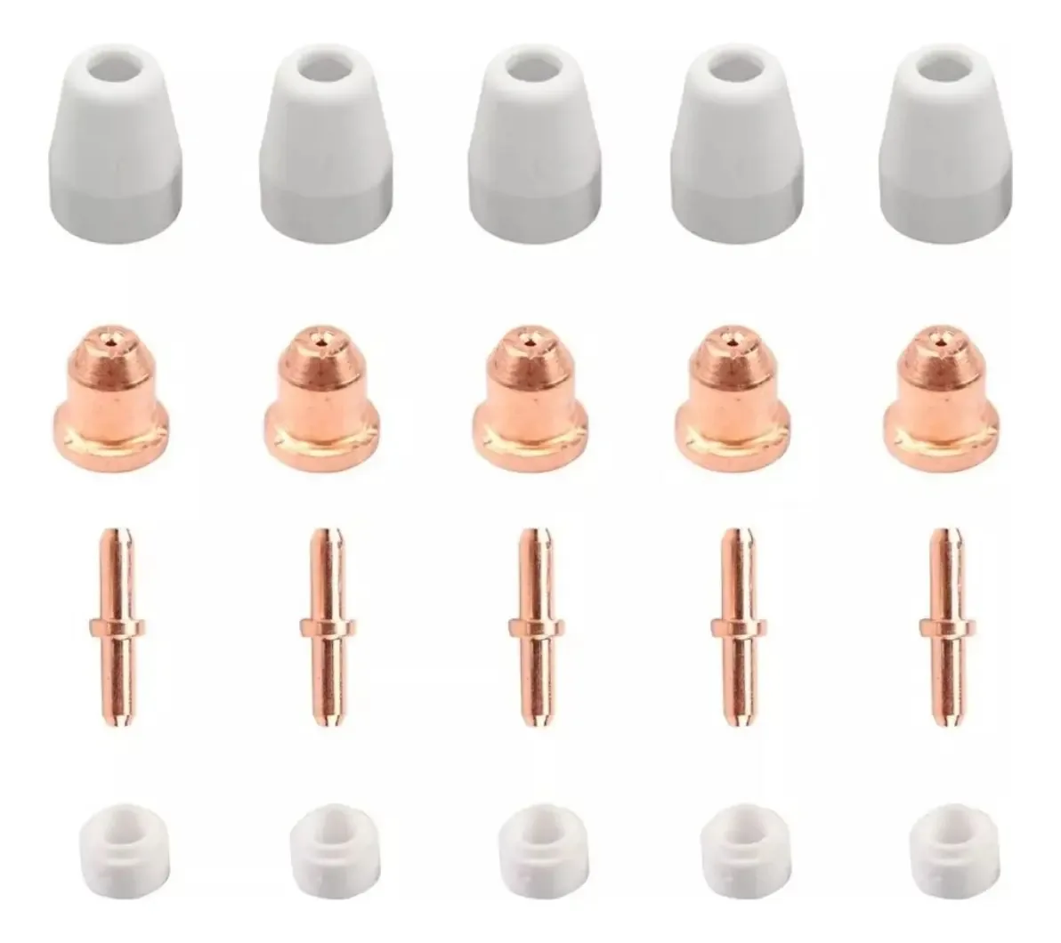 Kit de consumíveis de 5 tochas de plasma compatível com Neo Ip 1012