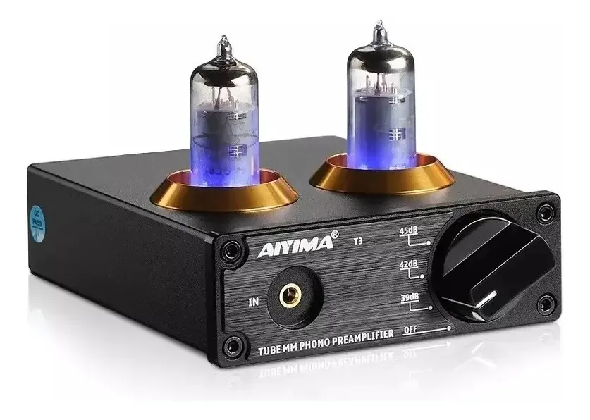Pre Amplificador Valvulado Para Toca Discos Pré Phono