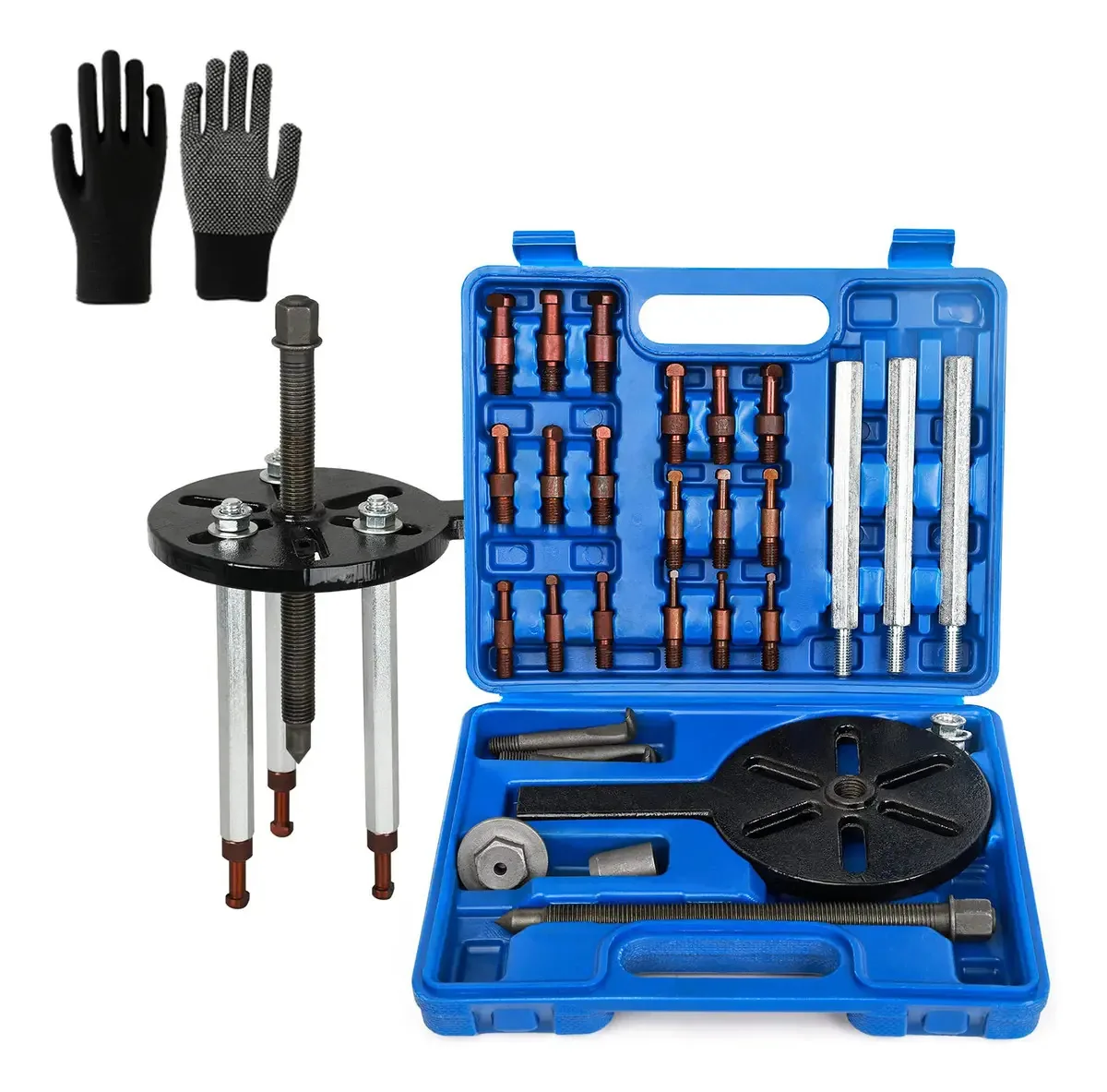 Conjunto de extratores e separadores para rolamentos e rolamentos