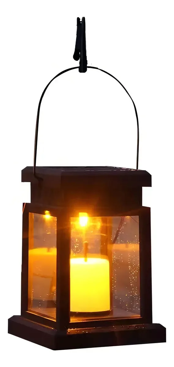 Luzes solares suspensas ao ar livre, luzes solares LED C
