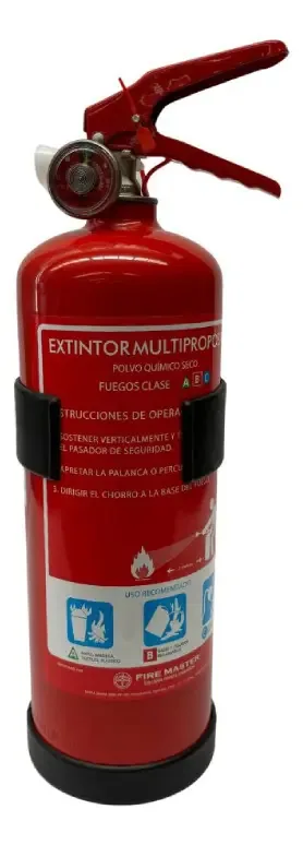 Extintor de incêndio Fire Master 2 kg Pqs Dry Chemical Powder