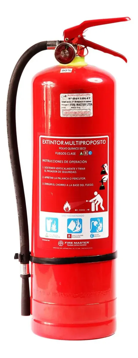 Extintor de incêndio Abc 75 6 Kg