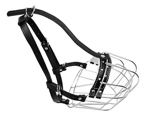 Focinhos de metal para cães Rottweiler 2 Alam Basket
