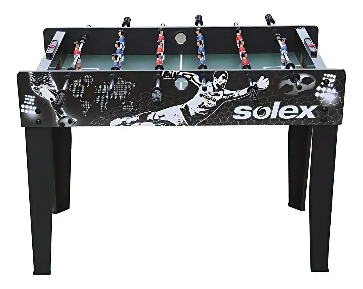 Mesa de futebol Solex Mini de 3 pés, mesa de futebol