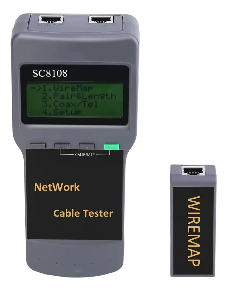 Testadores de cabos de rede Richer-R SC8108