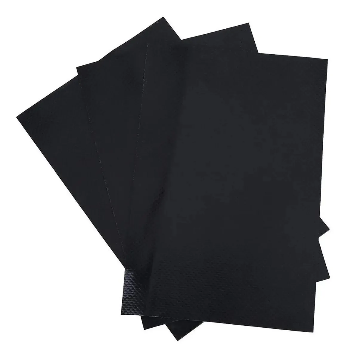 Kit de remendos de PVC para reparação de barcos infláveis, acessórios para balsa inflável, canoa, caiaque (preto) passeio de barco