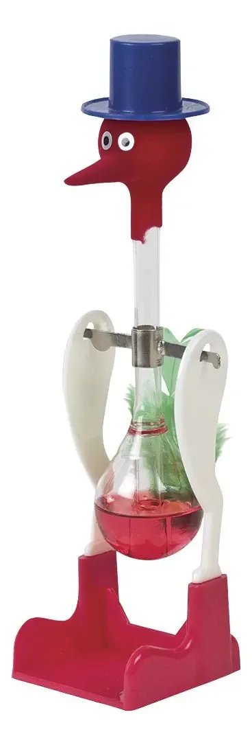 Brinquedo científico Powertrc Magic Drinking Bird 25x10cm