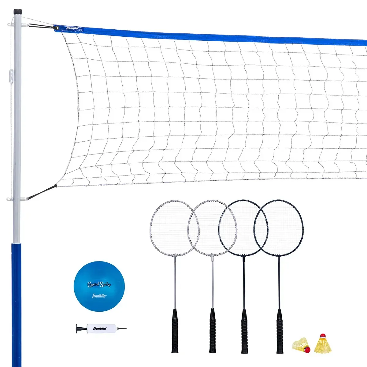 Franklin Sports - Conjunto Recreativo de Badminton e Voleibol