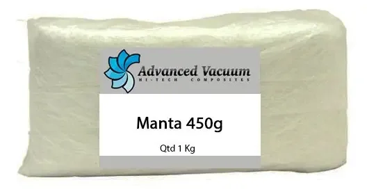 Manta Fibra De Vidro 450g - 1 Kg