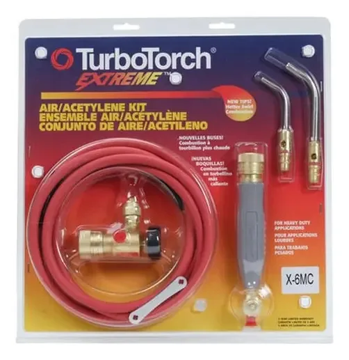 Kit de tocha giratória Turbotorch 0386-0339 x-6MC