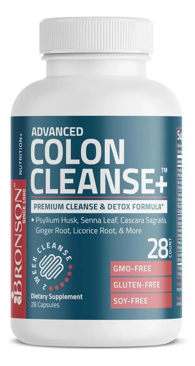 Bronson Advanced Colon Cleanse Premium Fórmula De Limpeza E
