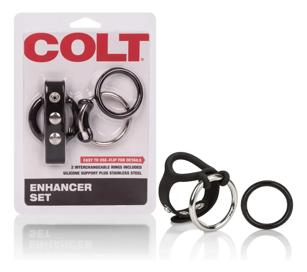 Conjunto Anillo Vibrador Colt Enhancer