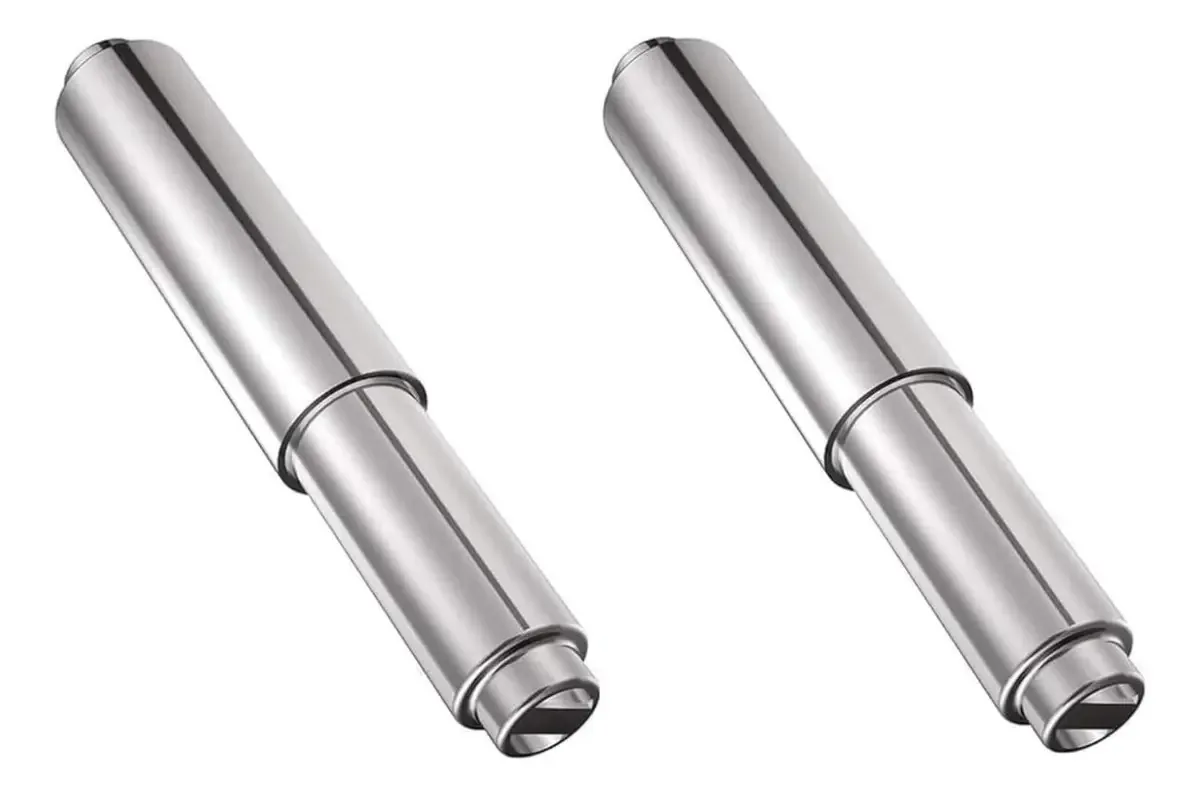 Suporte de papel higiênico de papel prateado, suporte