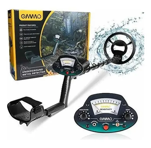 Detector de metais Ommo para adultos e crianças, detectores D