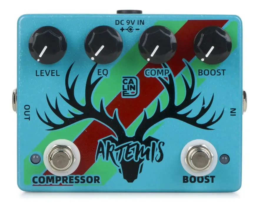 Pedal de efeitos de guitarra Caline Dcp-01 Artemis Compresso